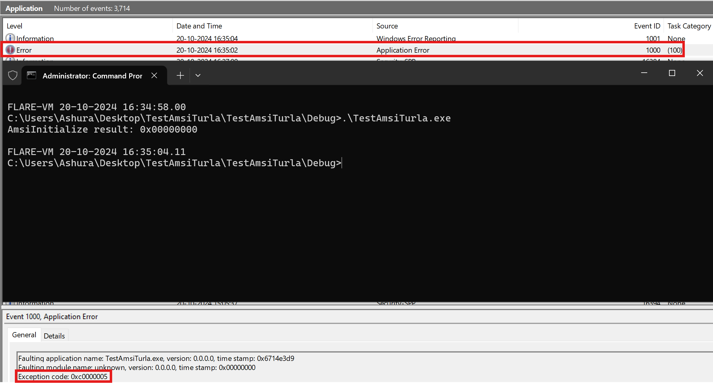 Faulty `AmsiOpenSession` Patch in 32-bit Processes