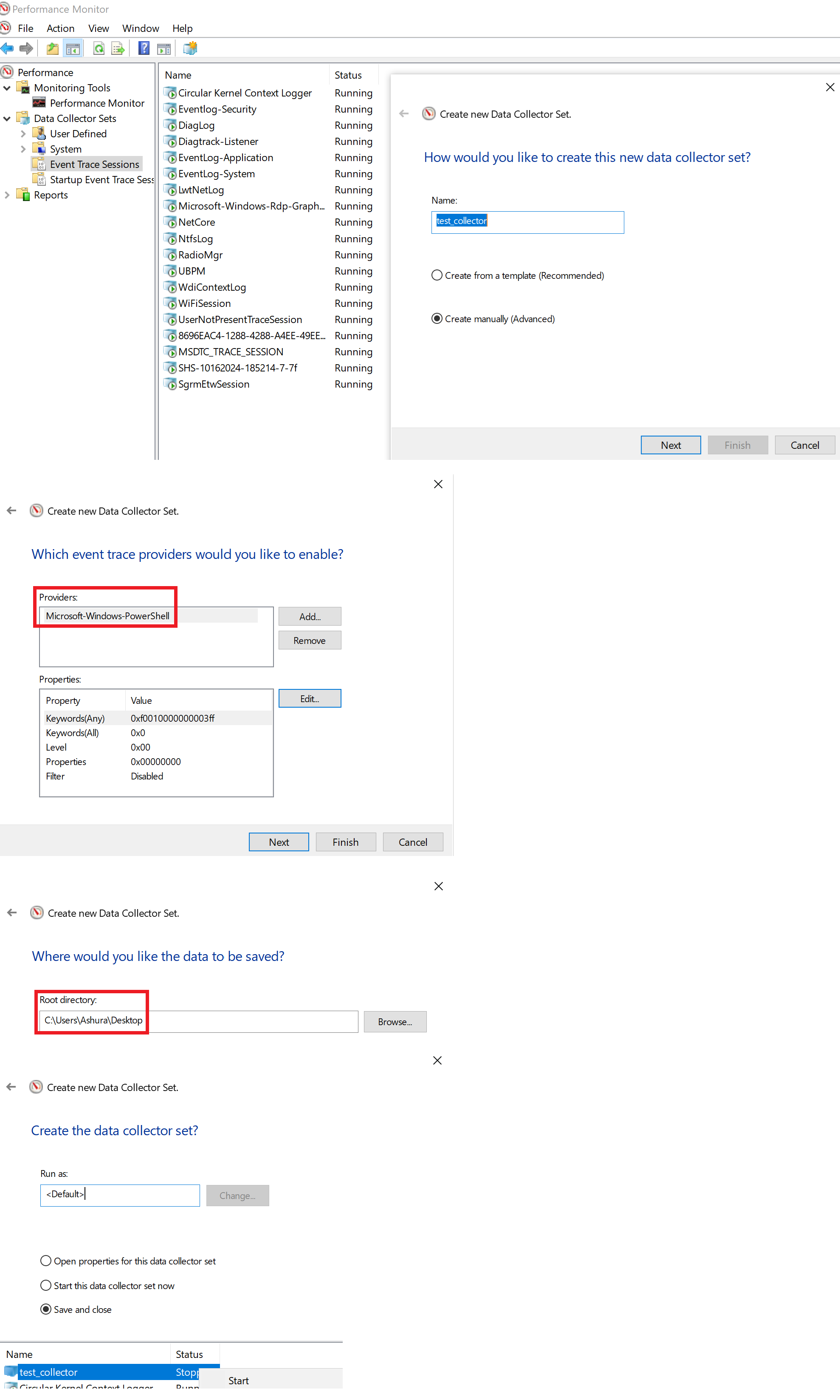 Creating an ETW consumer